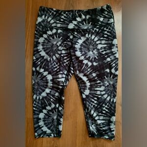 ACTIV8 Women’s Leggings Black Tie Dye Size XLarge